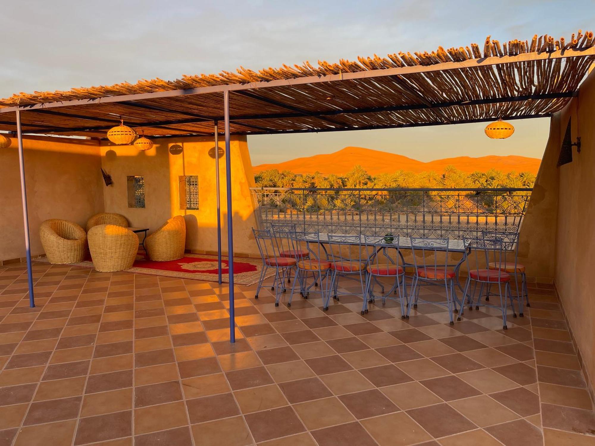 Riad Les Jardins De Merzouga Ngoại thất bức ảnh